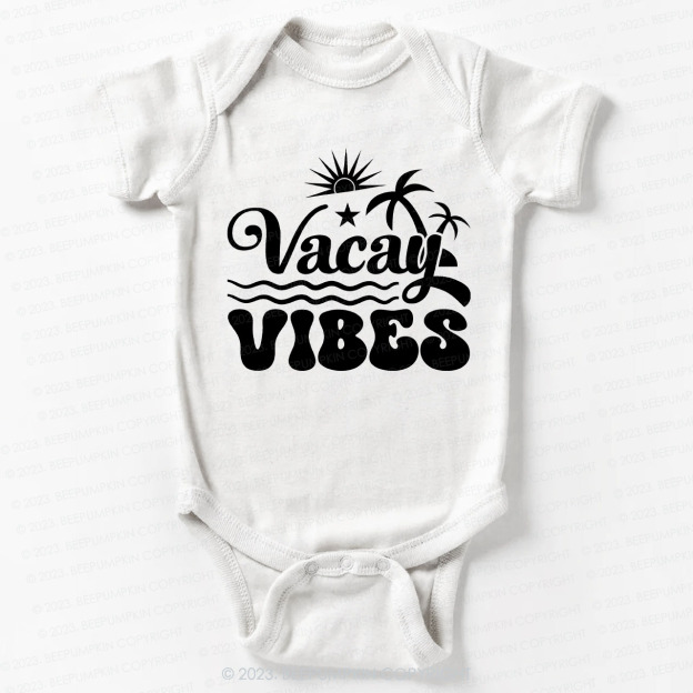 Summer Vacation Vacay Vibes Bodysuit For Baby 