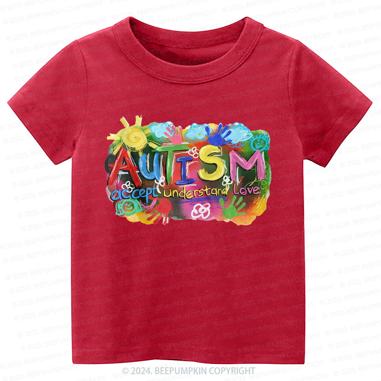 Autism Accept Understand Love Kids Shirt