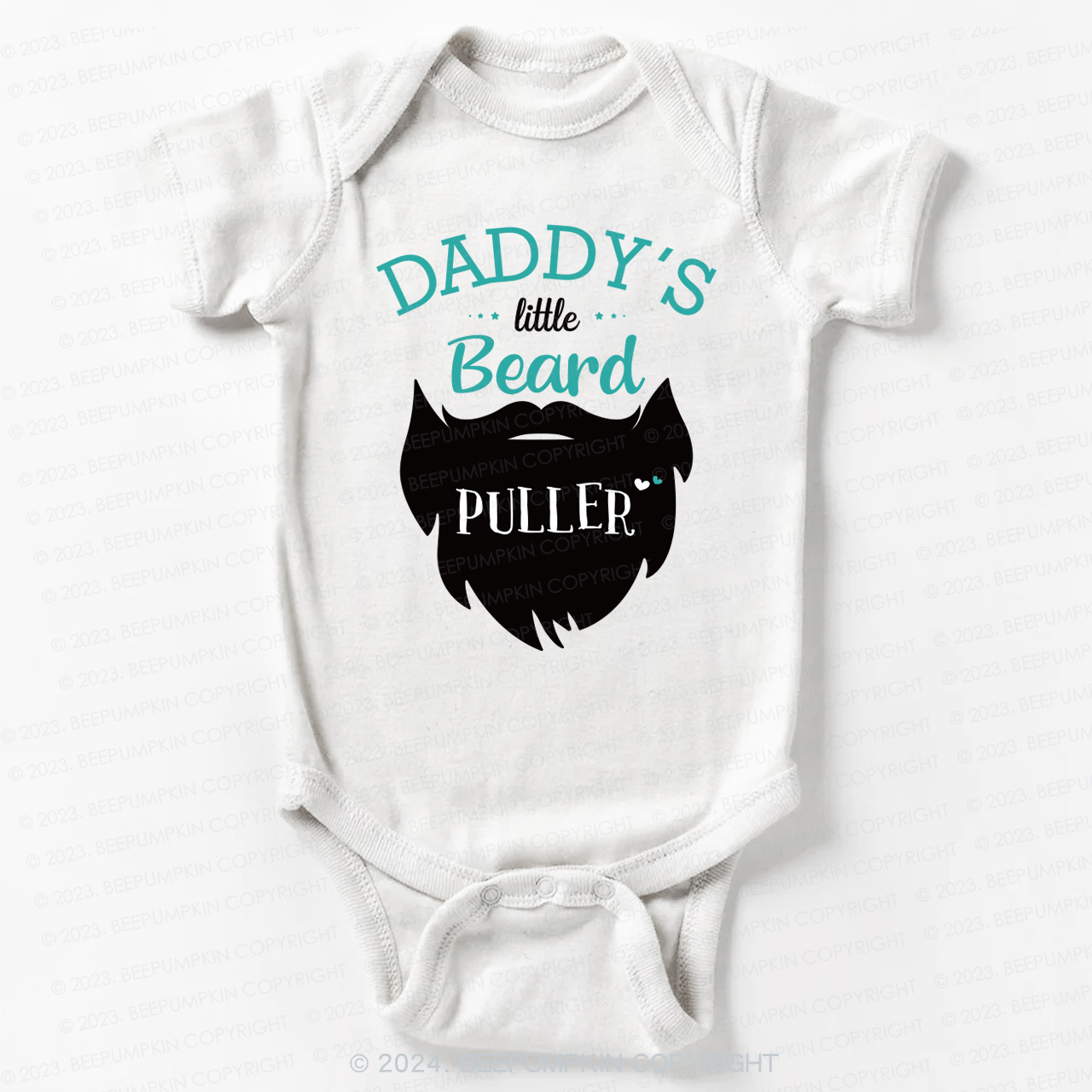 Personalized Beard Bodysuit For Baby 