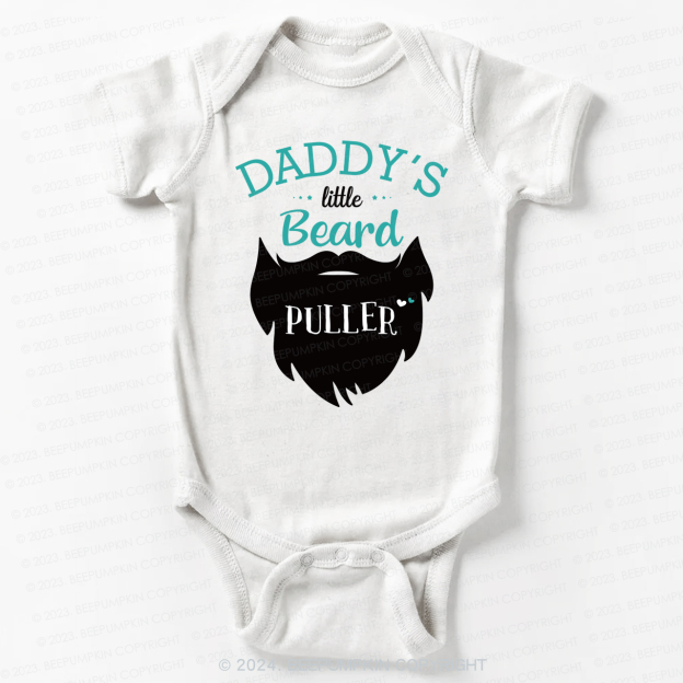 Personalized Beard Bodysuit For Baby 