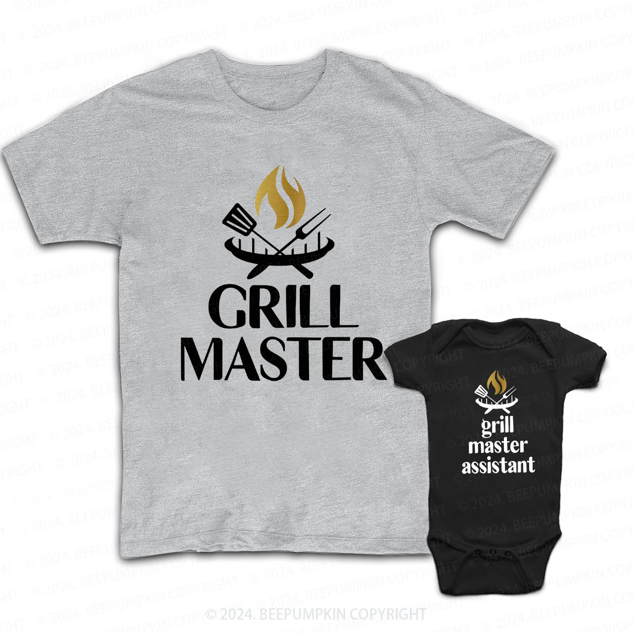 Grill Master Daddy And Me Matching Shirt
