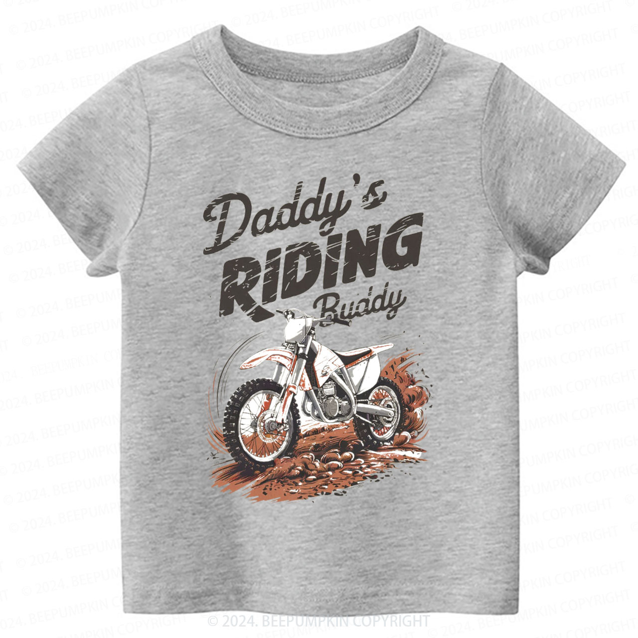 Retro Dirt Bike Toddler&Kids Tees