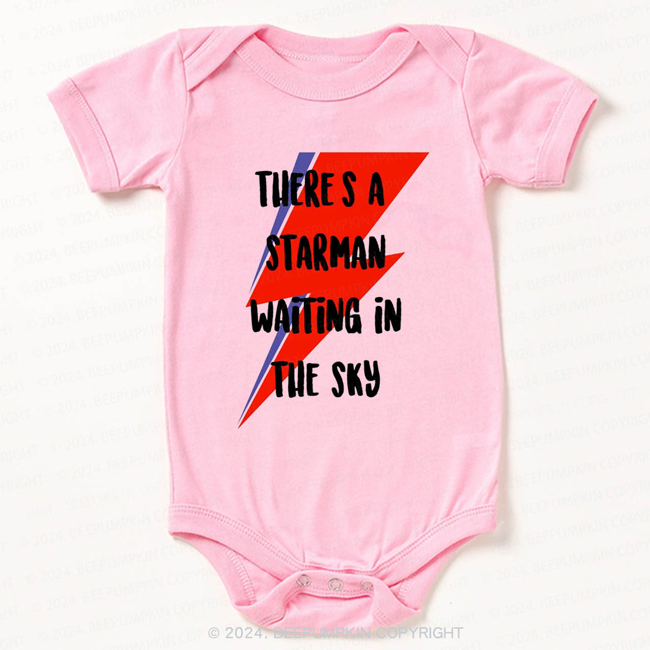 Red And Blue Lightning Bodysuit For Baby 8