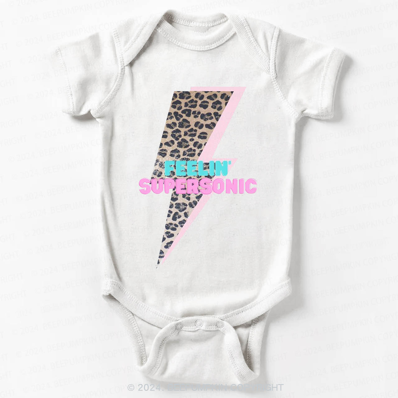 Rock Leopard Bodysuit For Baby 8