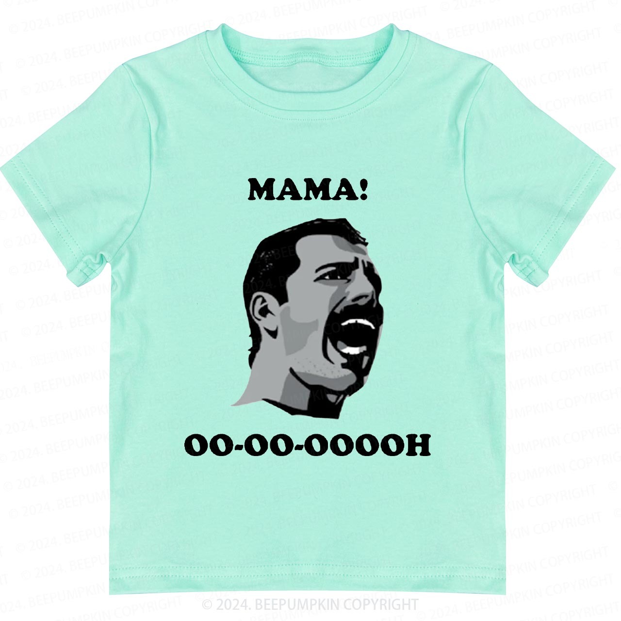 Bohemian Funny Man Toddler&Kids Tees 