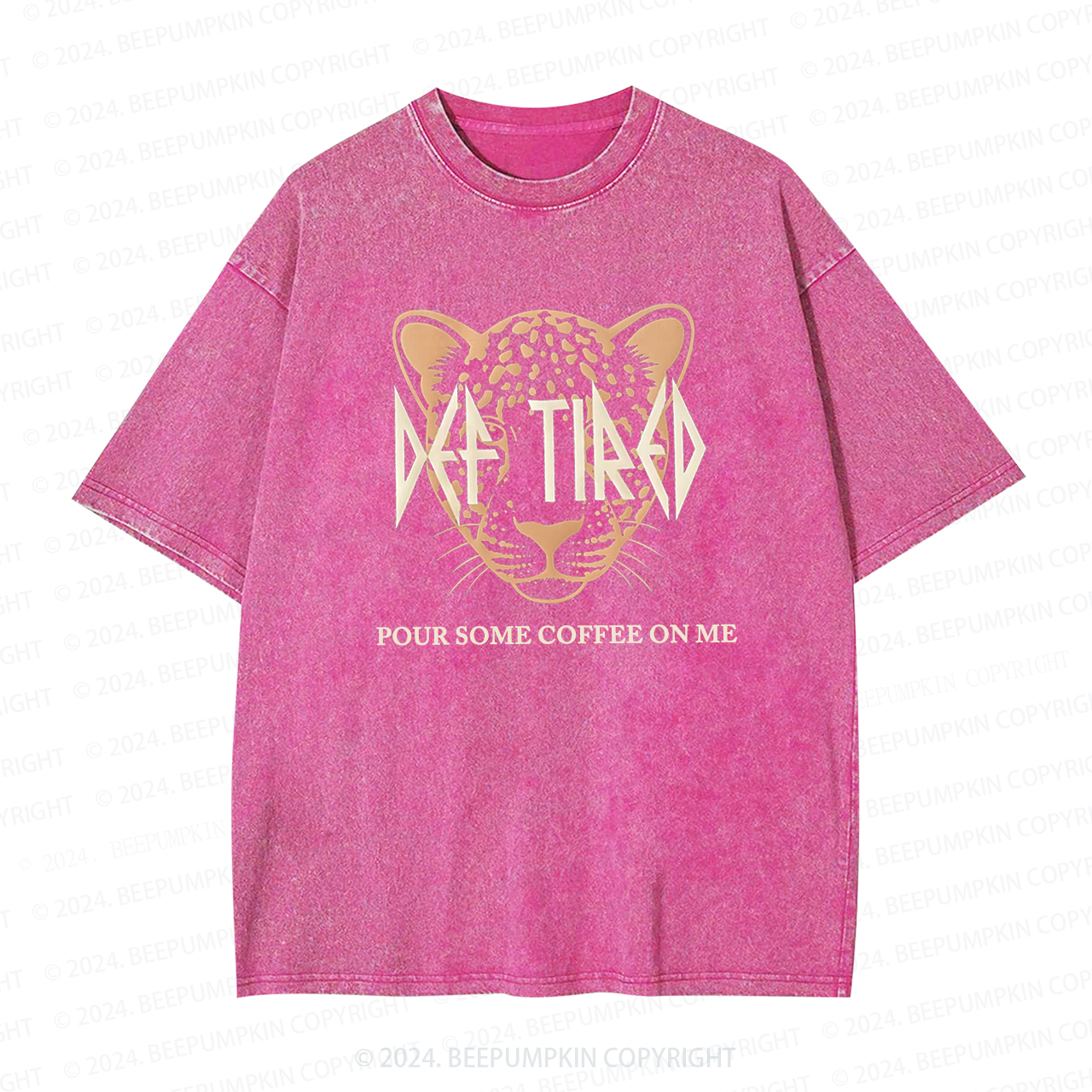 Def Tired Graphic Mama Washed T-Shirts 