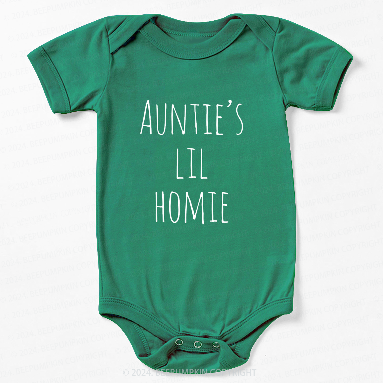 Auntie's Lil' Homie Bodysuit For Baby