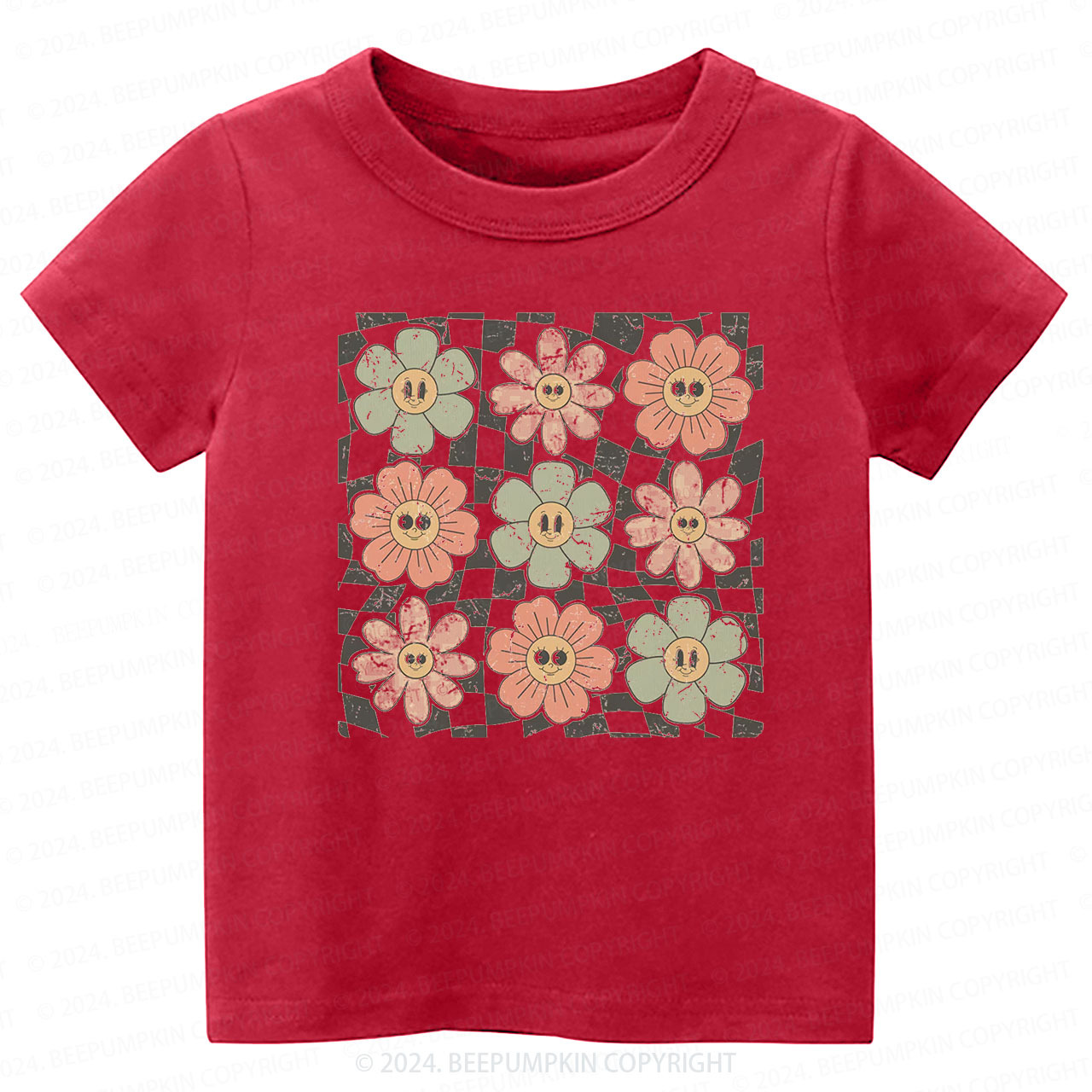 Retro Natural Toddler&Kids Tees 