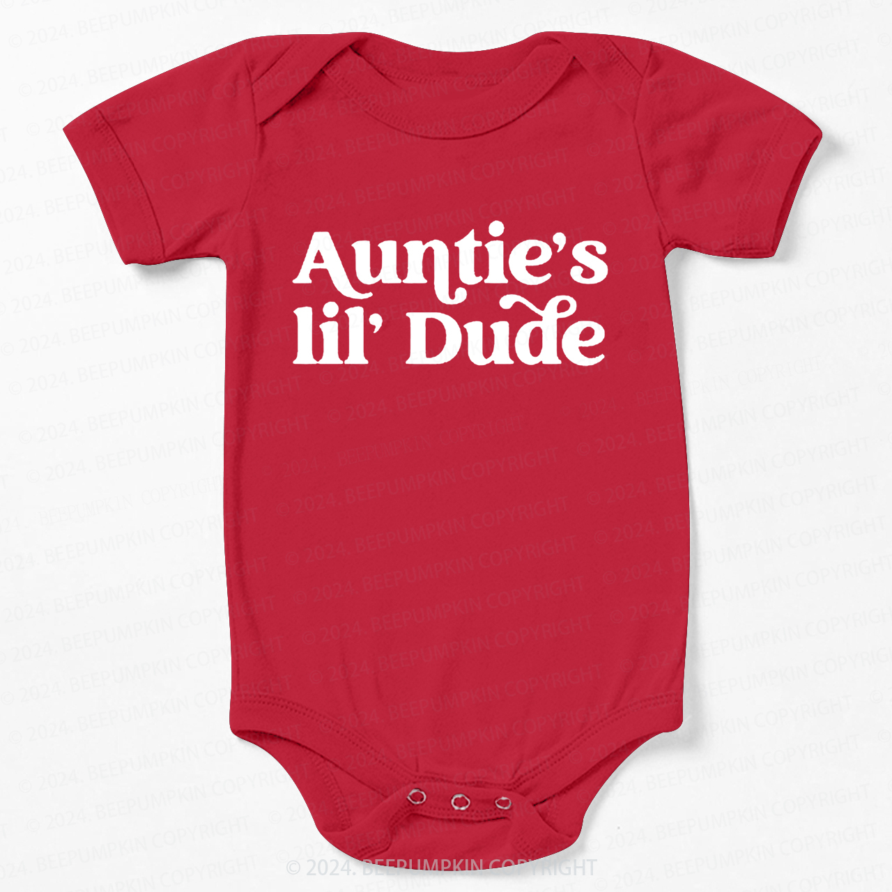 Auntie's Lil Dude Bodysuit For Baby