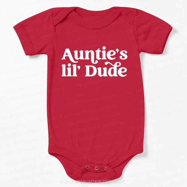Auntie's Lil Dude Bodysuit For Baby