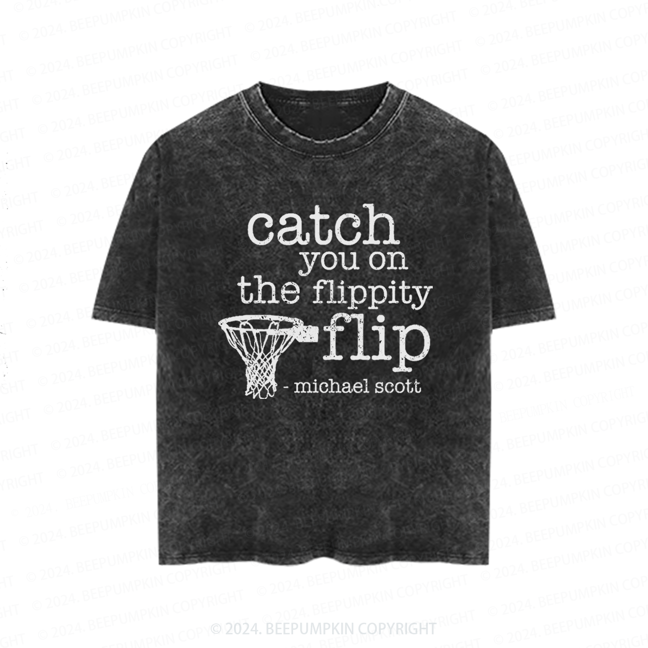 Catch You On The Flippity Toddler&Kids Washed Tees          