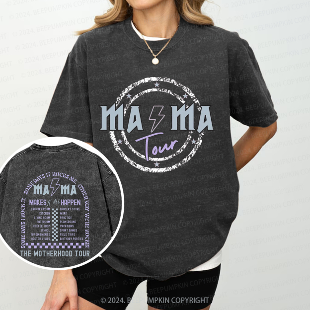 Mama Rock Tour Mama Washed Tees