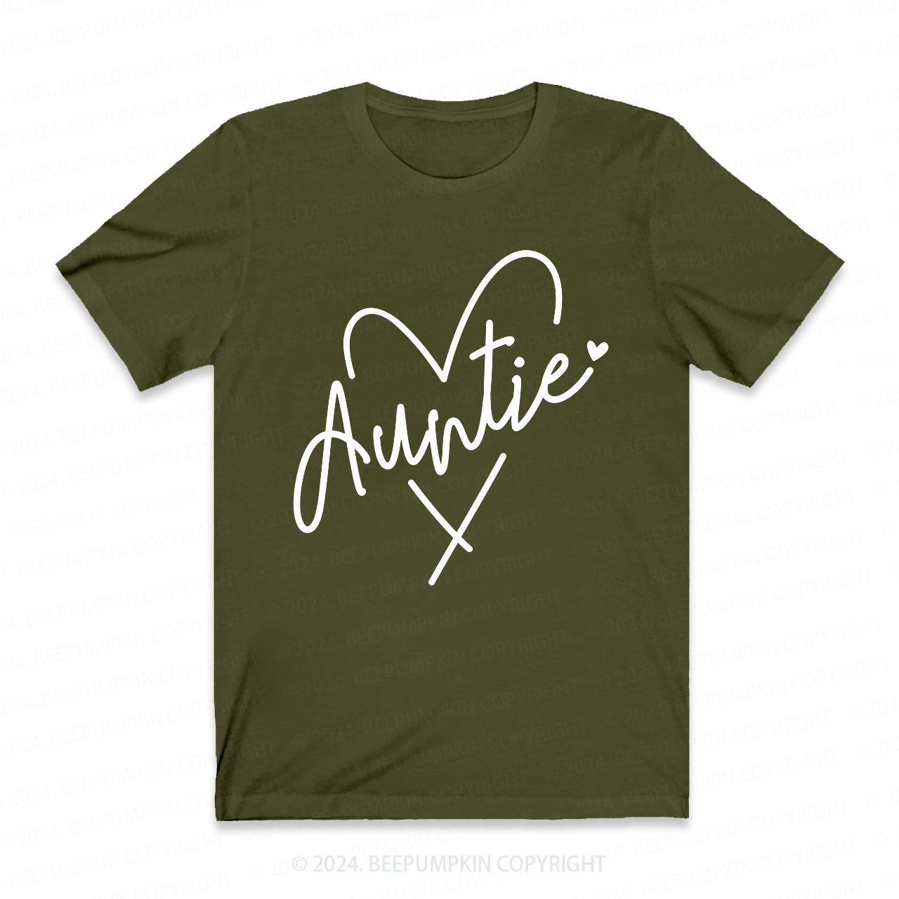 Auntie Heart Auntie Shirt