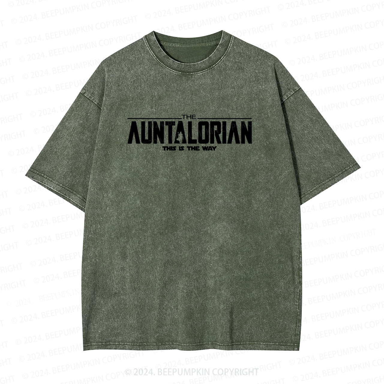 Cool Auntalorian Auntie Washed Tees