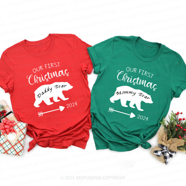 Christmas Bear Family Matching Shirt