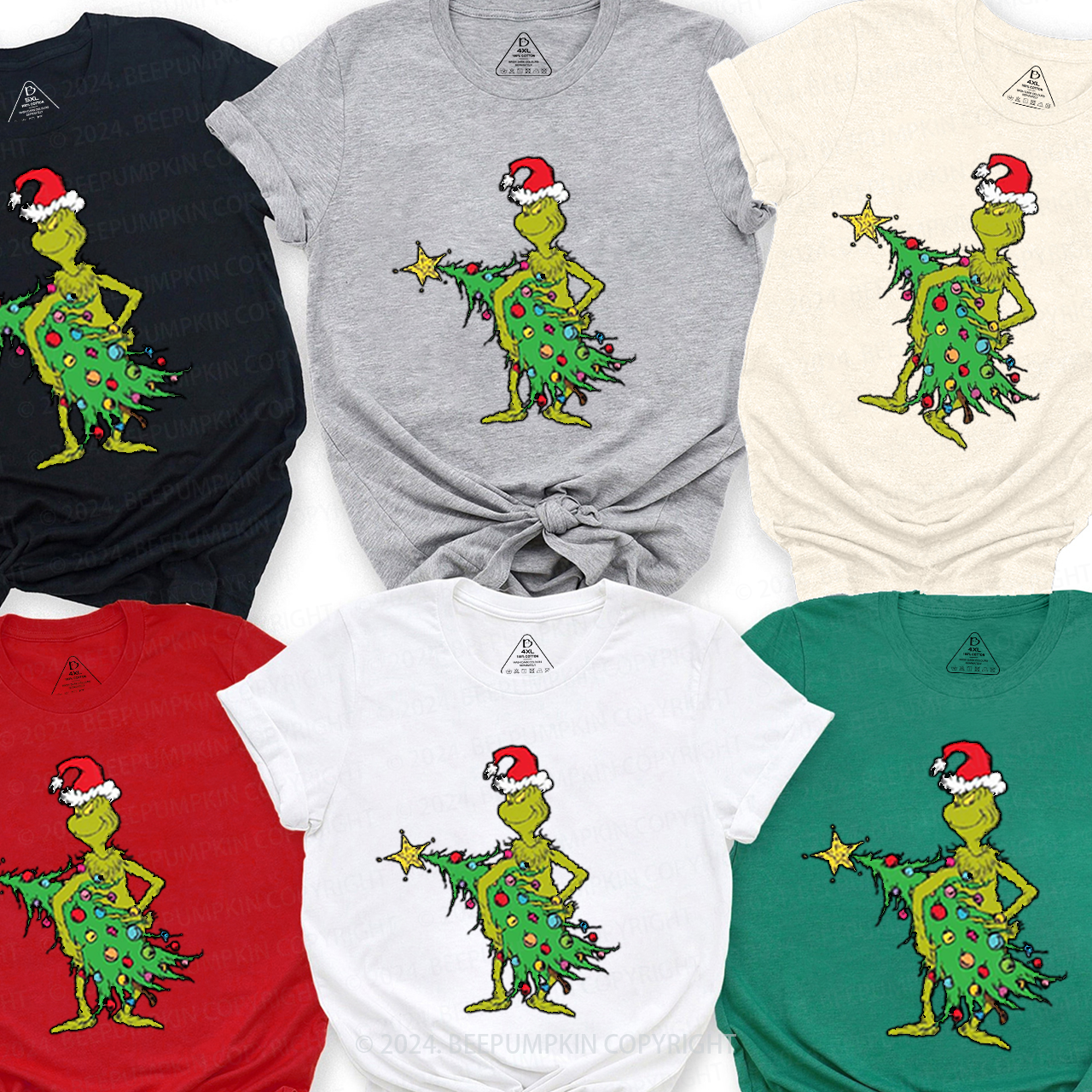 Seasons Greetings Christmas Matching T-Shirts