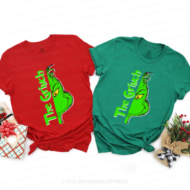 The Grinch Novelty Matching T-Shirts Beepumpkin