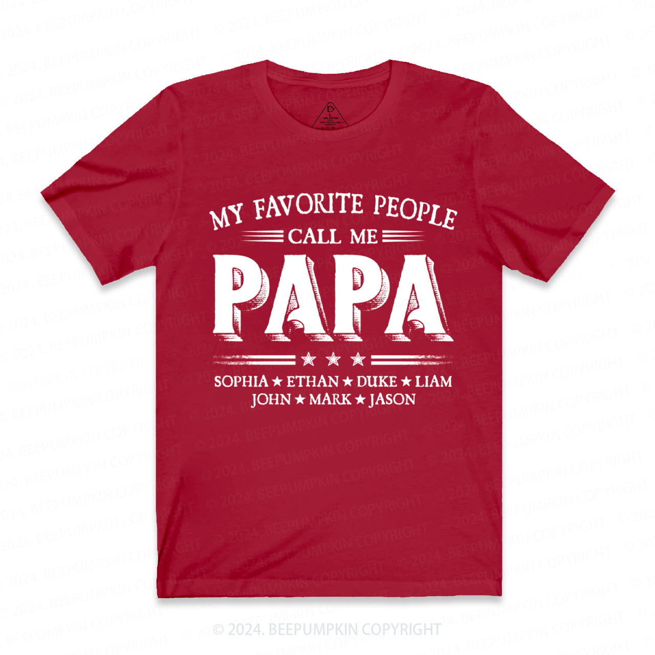 Personalized My Favorite People Call Me Gift Shirt Beepumpkin
