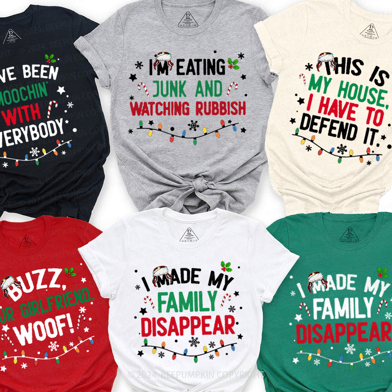 Personalized Home Alon Quotes Family Matching T-Shirts Beepumpkin