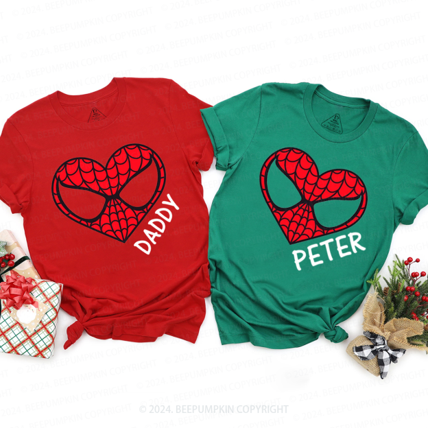 Super Hero Family Matching T-Shirts Beepumpkin