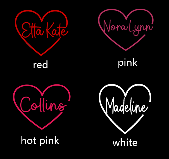 Personalized Valentine Name Kids Sweatshirt Beepumpkin