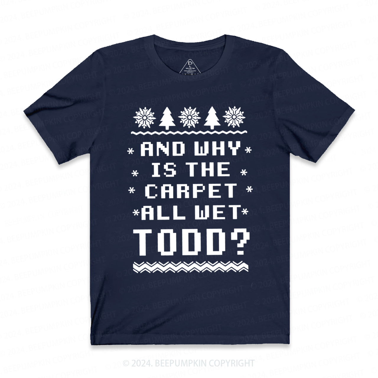 Christmas Vacation Todd And Margo Adult Shirt Beepumpkin 