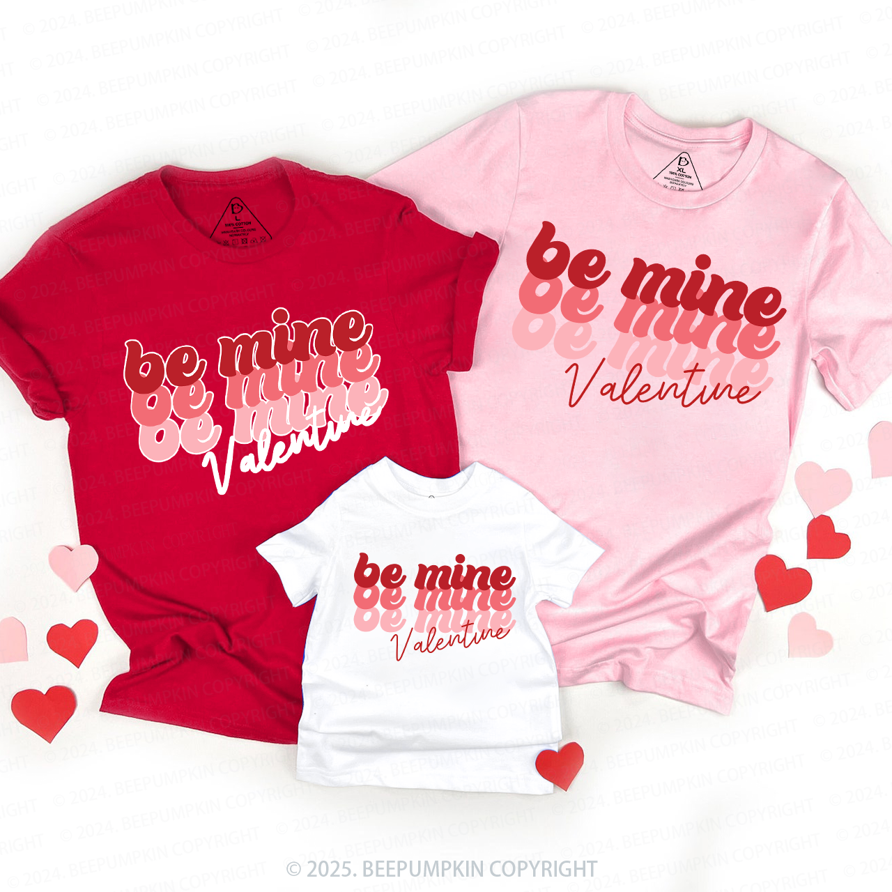 Be Mine Valentine Matching Shirts