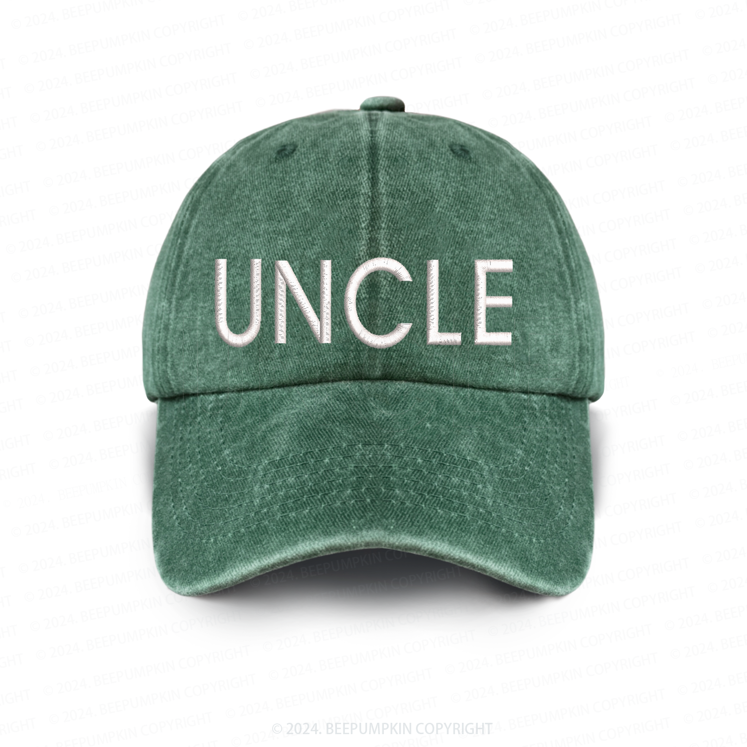 Vintage Washed UNCLE Embroidered Baseball Cap
