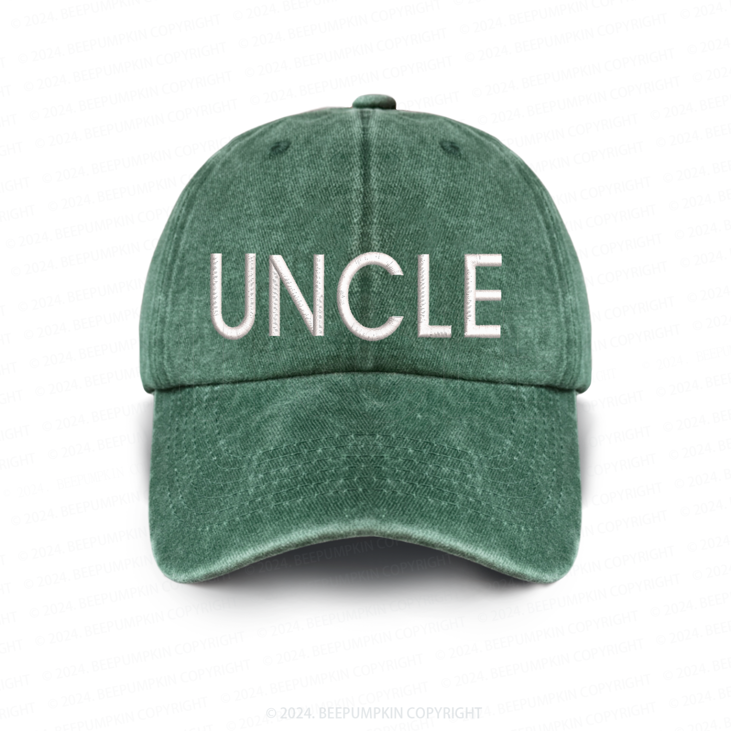 Vintage Washed UNCLE Embroidered Baseball Cap