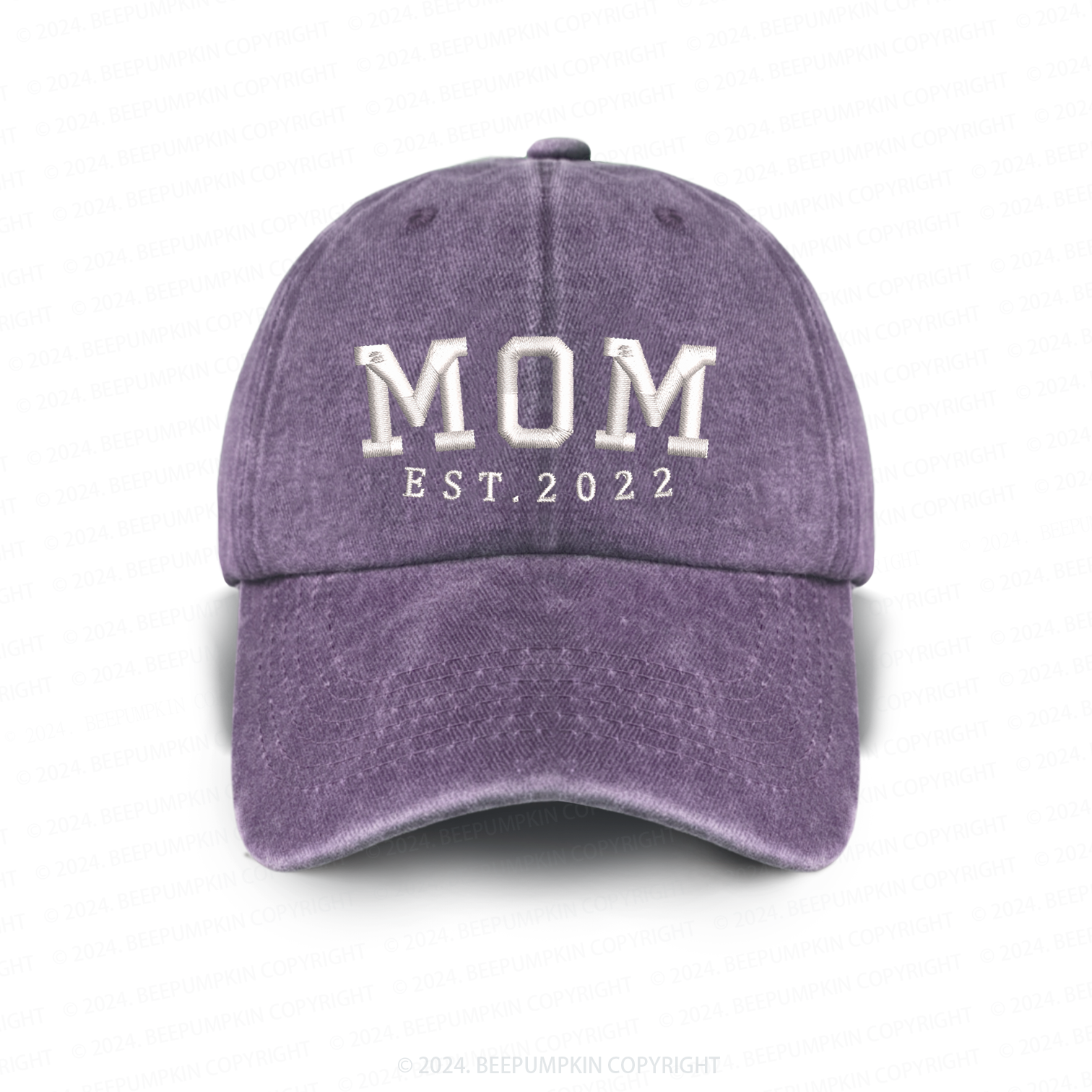 Personalized Date Embroidered Vintage Aldult Baseball Hat