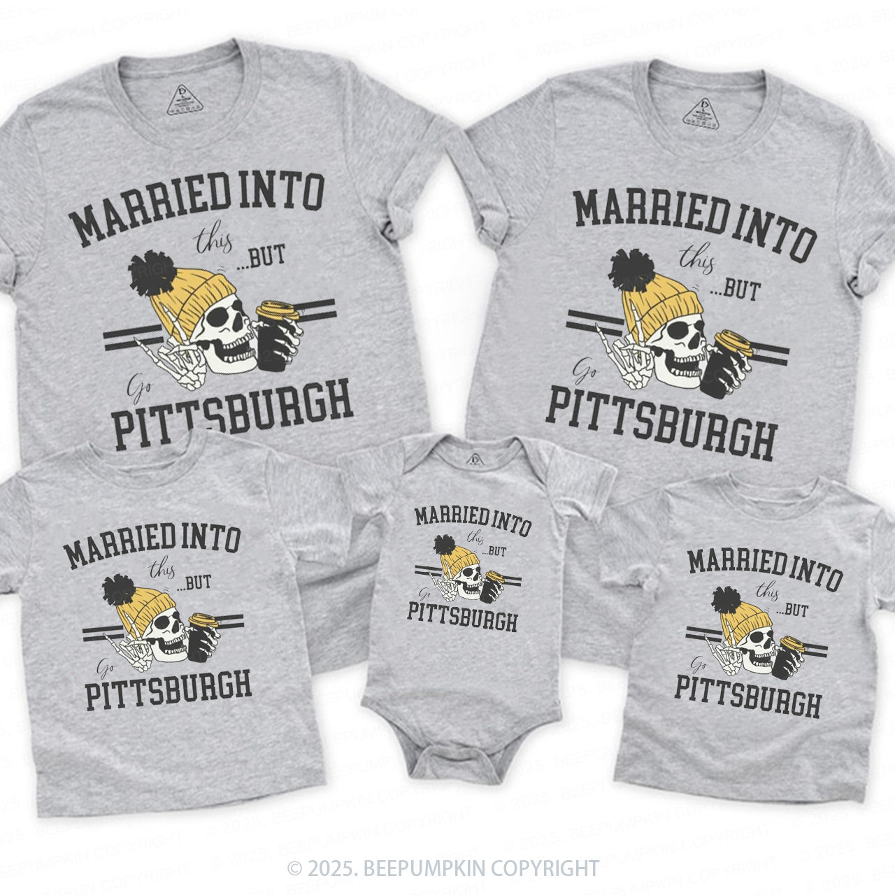 Married Into Game Day Family Matching Tees Beepumpkin