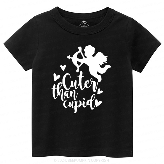 Cuter Than Cupid Valentine Kids Shirt