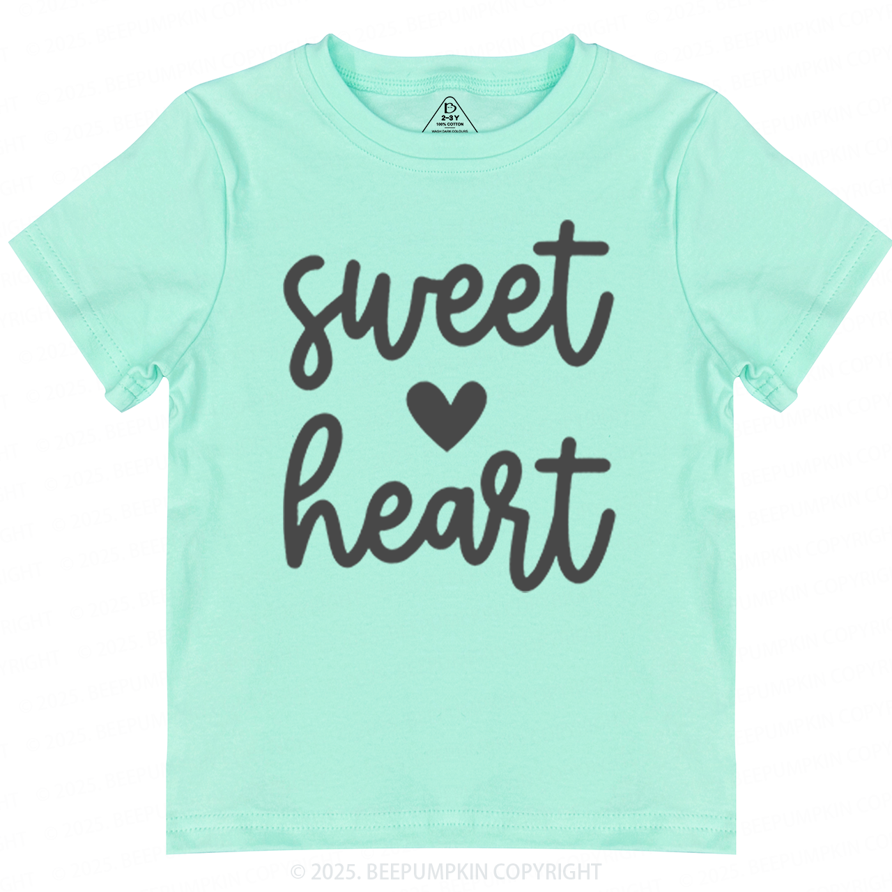 Sweatheart Valentines Day Toddler&Kids Tees Beepumpkin