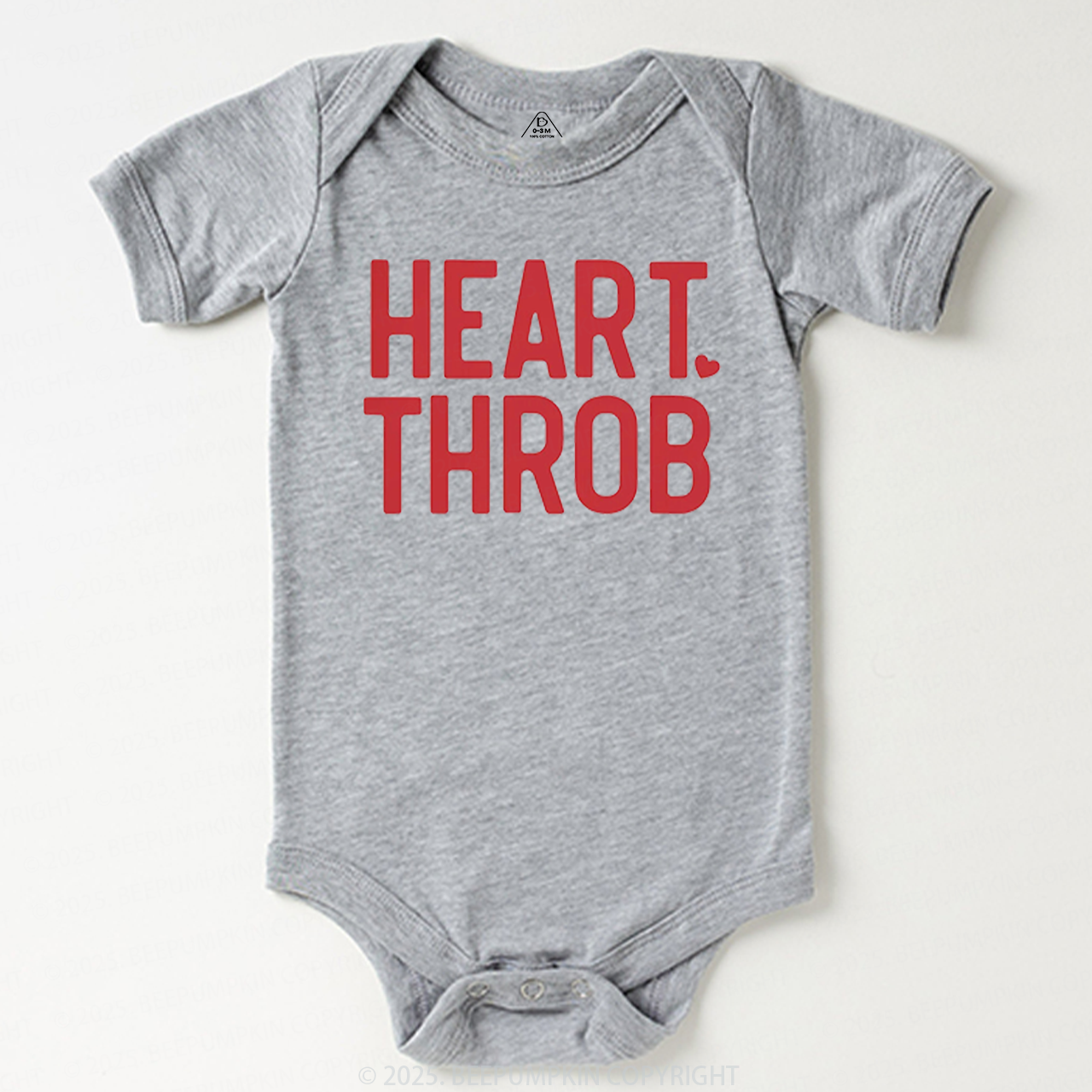 Heart Throb Valentine's Day Bodysuit Beepumpkin