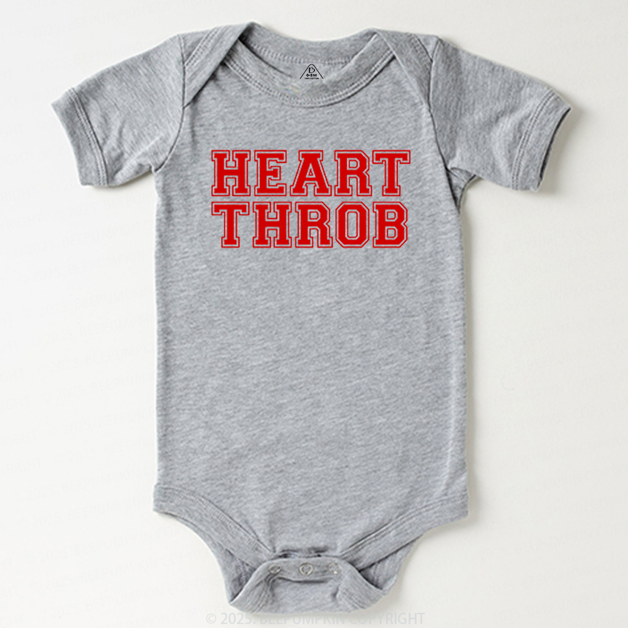 Heart Throb Valentine's Day Bodysuit Beepumpkin 2