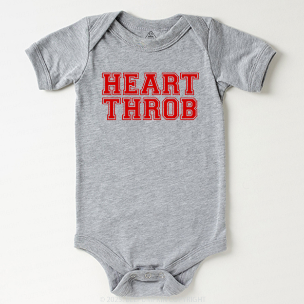 Heart Throb Valentine's Day Bodysuit Beepumpkin 2