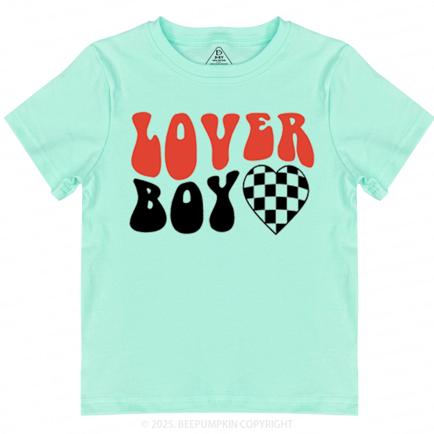 Lover Boy Valentine's Day Toddler&Kid's Tees Beepumpkin