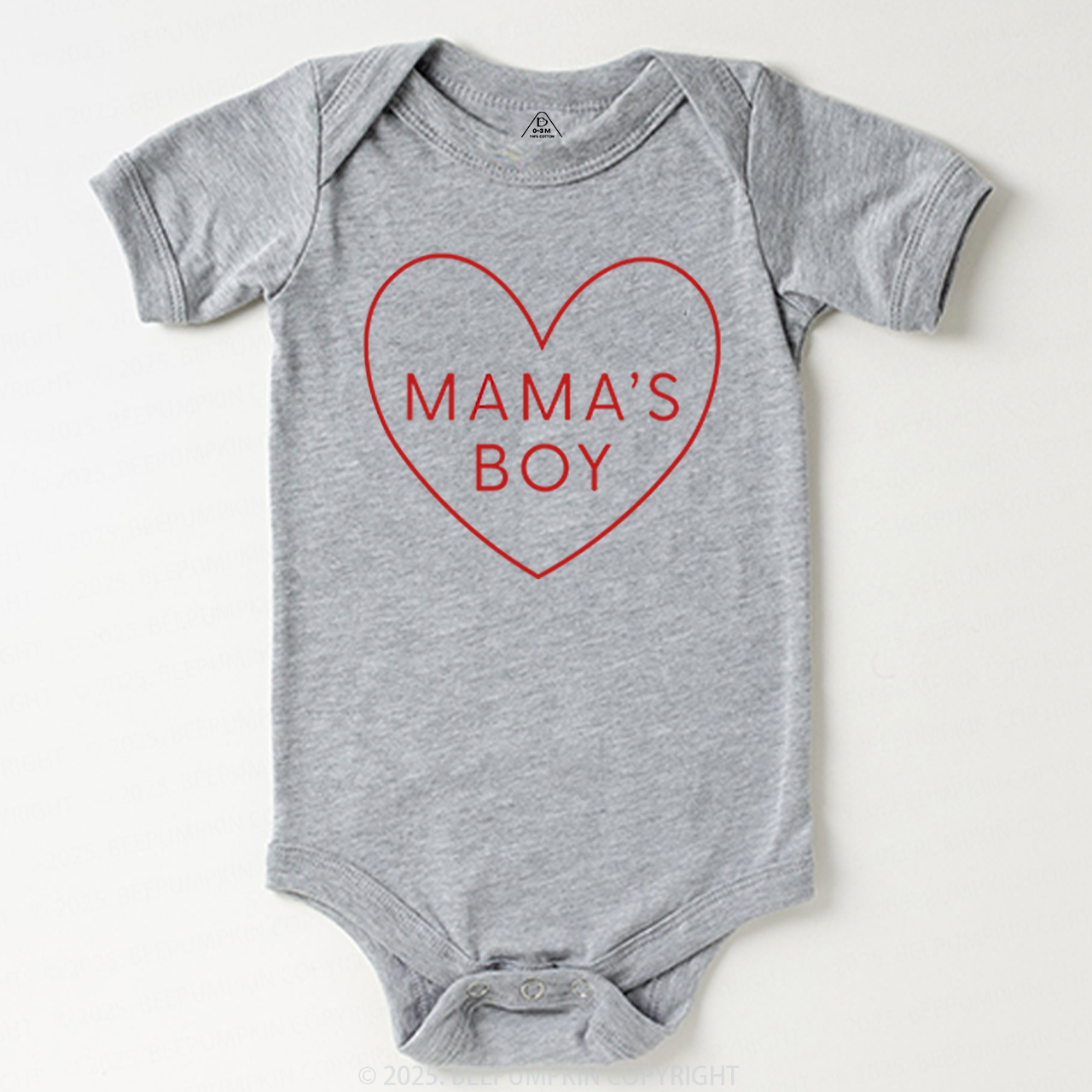 Mama's Boy Valentine's Day Bodysuit Beepumpkin