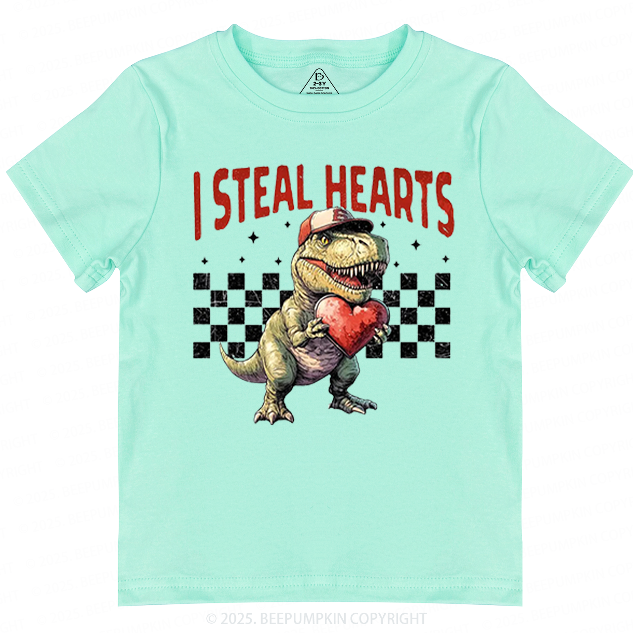 I Steal Hearts Valentine's Day Toddler&Kid's Tees Beepumpkin