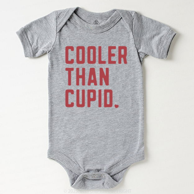 Cooler than Cupid Valentine's Day Bodysuit Beepumpkin