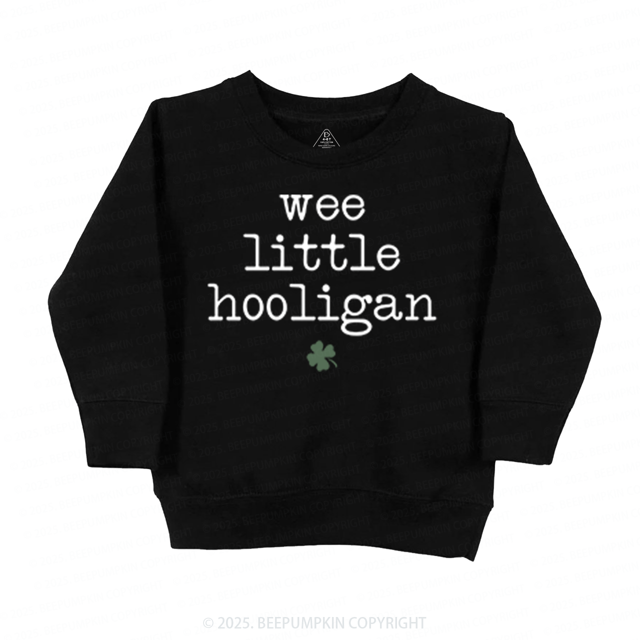Wee Little Hooligan St. Patrick's Day Kid's Sweatshirt