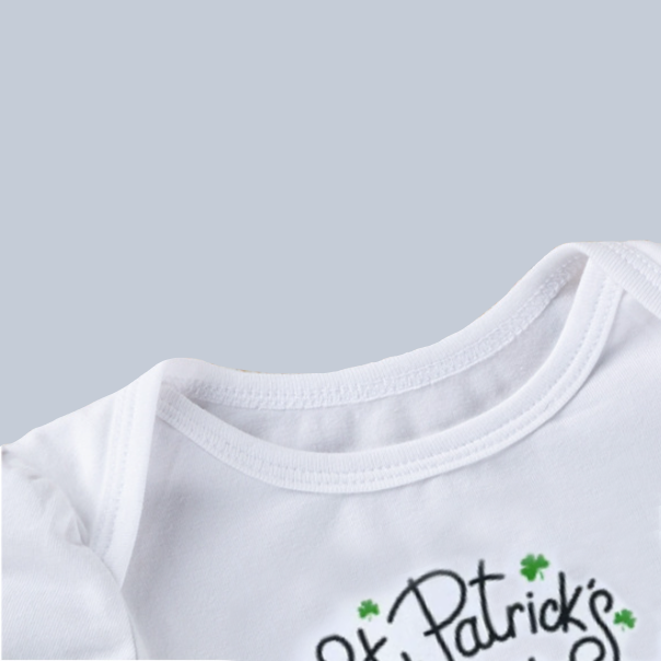 Baby's Cartoon Characters St.Patricks Day Outfit Sets