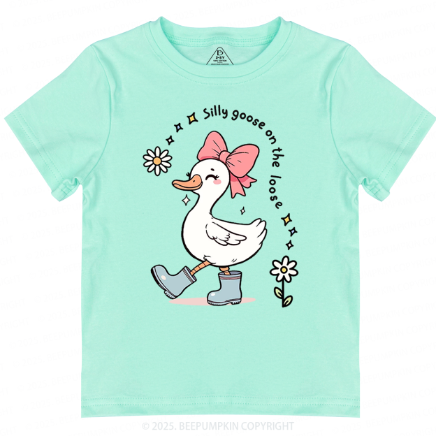 One Silly Goose Toddler&Kid's Tees Beepumpkin