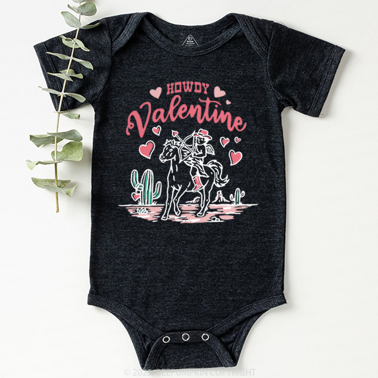 Howdy Valentine Bodysuit Beepumpkin