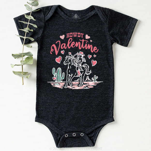 Howdy Valentine Bodysuit Beepumpkin