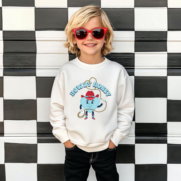 Howdy Honey Kid's Sweatshirt