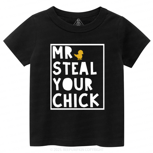 Mr Steal Your Chick Easter Toddler&Kid's Tees Beepumpkin