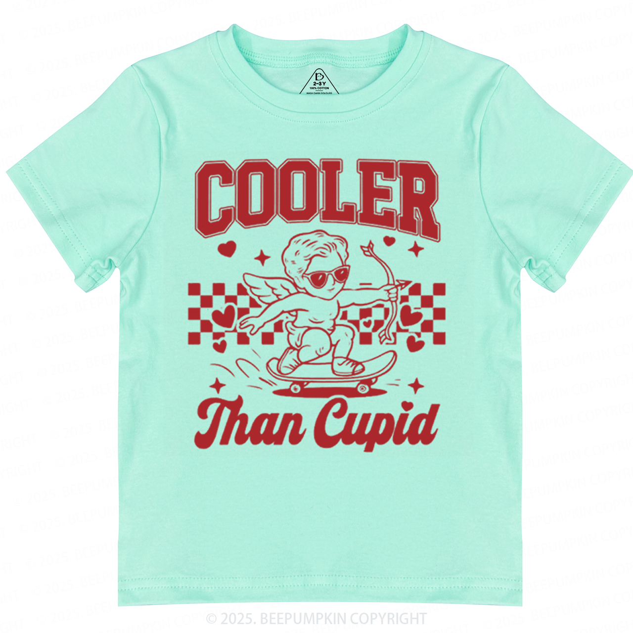 Cooler Than Cupid Toddler&Kid's Tees Beepumpkin