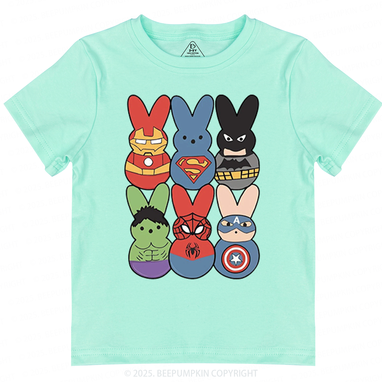 Heroes Easter Day Toddler&Kid's Tees Beepumpkin