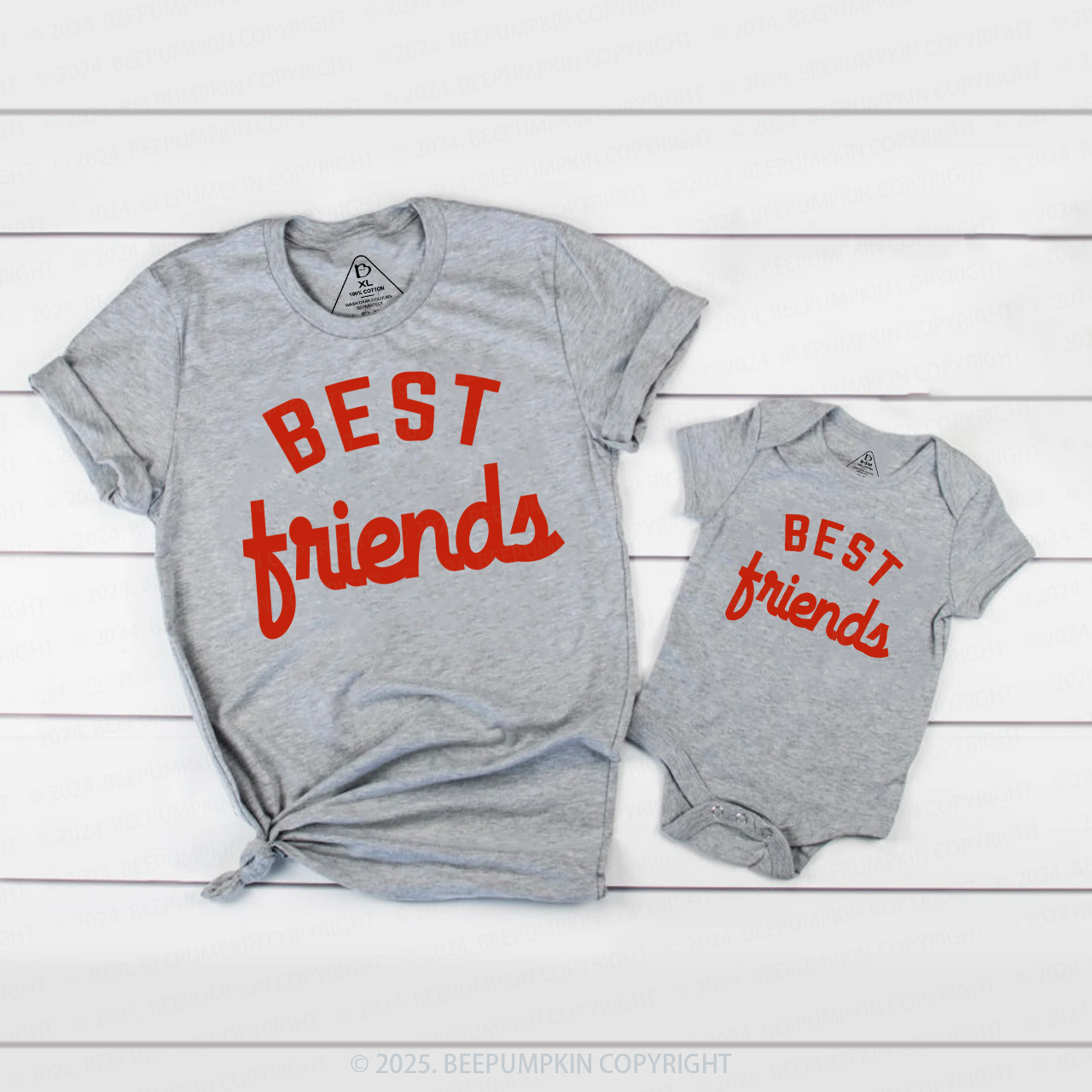 Best Friends Valentine's Day Family Shirt